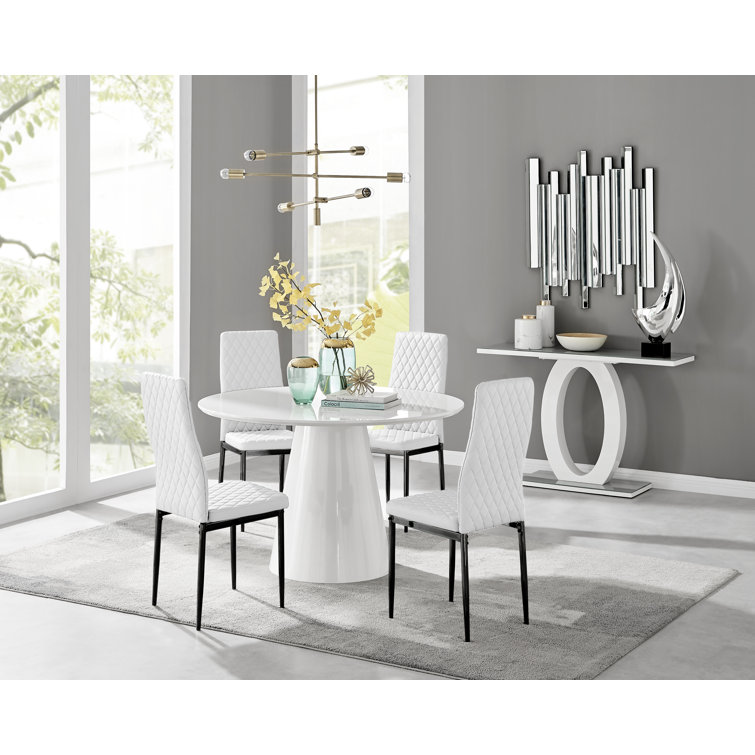 Wayfair dining chairs set deals of 4